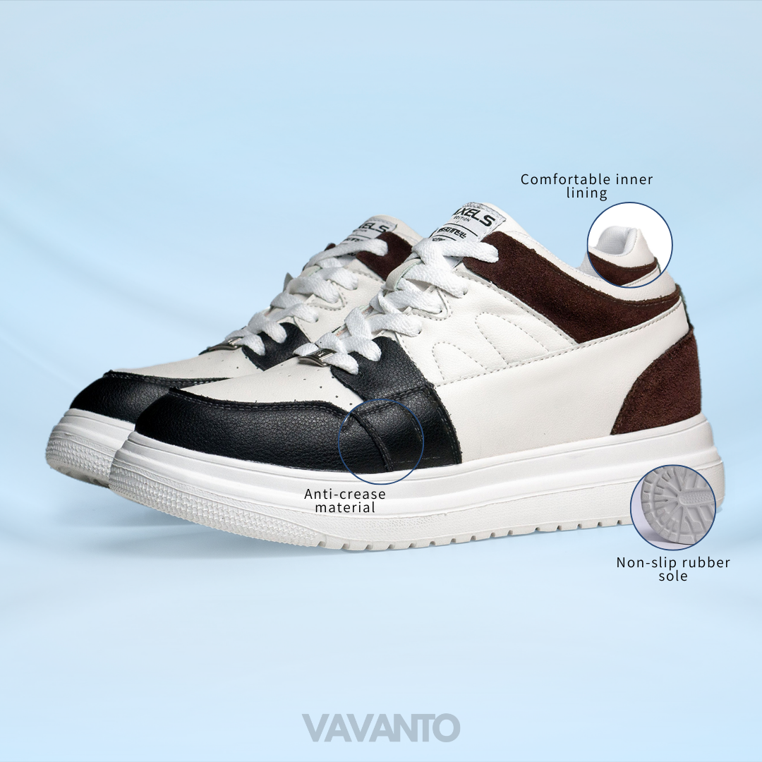 Mocha Edge Sneakers (2.5" Boost)