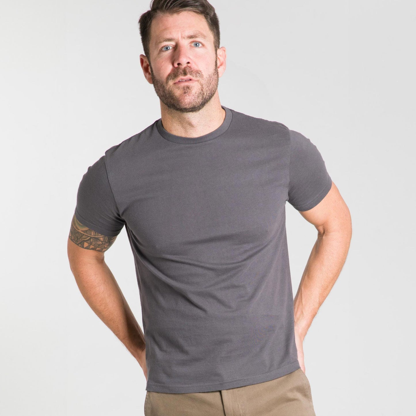 Asphalt Crew Neck Tee