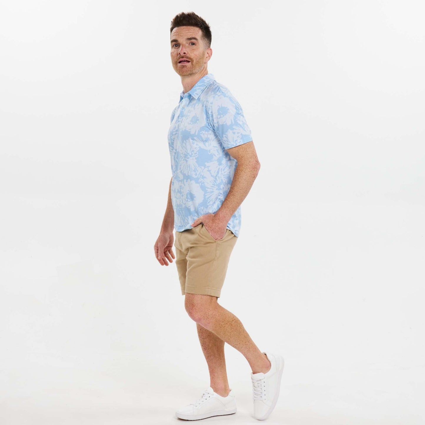Bermuda Blue Tech Polo