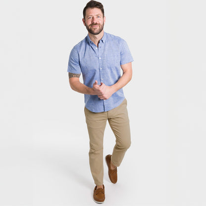 Khaki Lightweight Stretch Chino