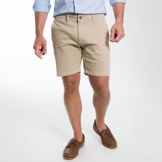 Classic Khaki Stretch Washed Chino Short