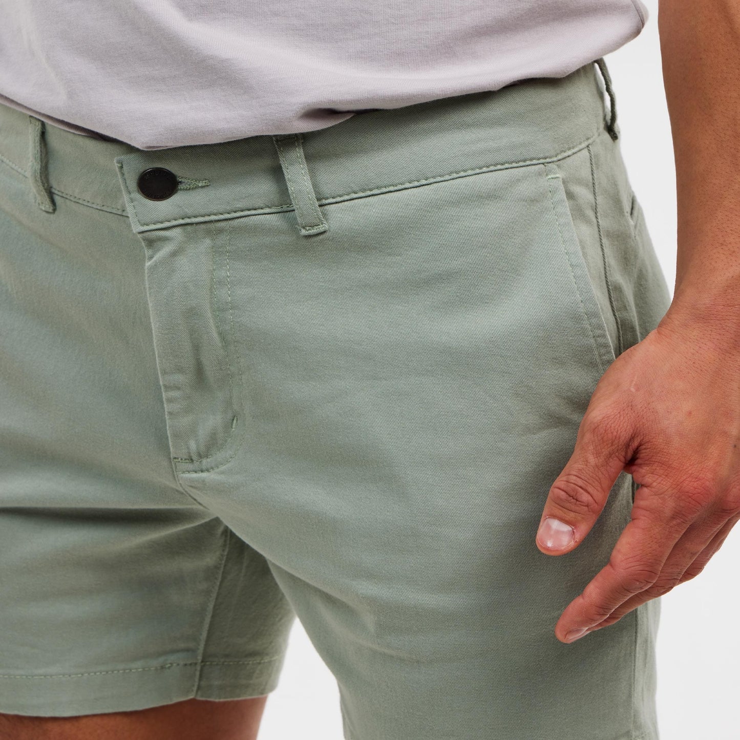 5" Sage Breeze Lightweight Stretch Chino Short