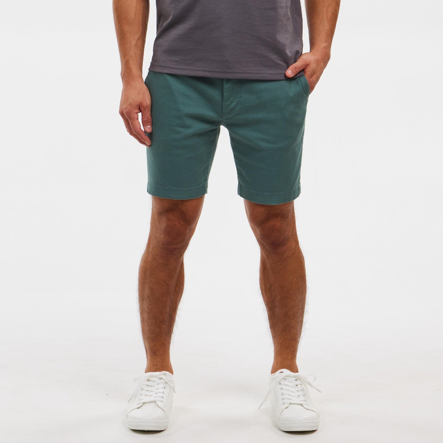 Silver Pine Lightweight Stretch Chino Short