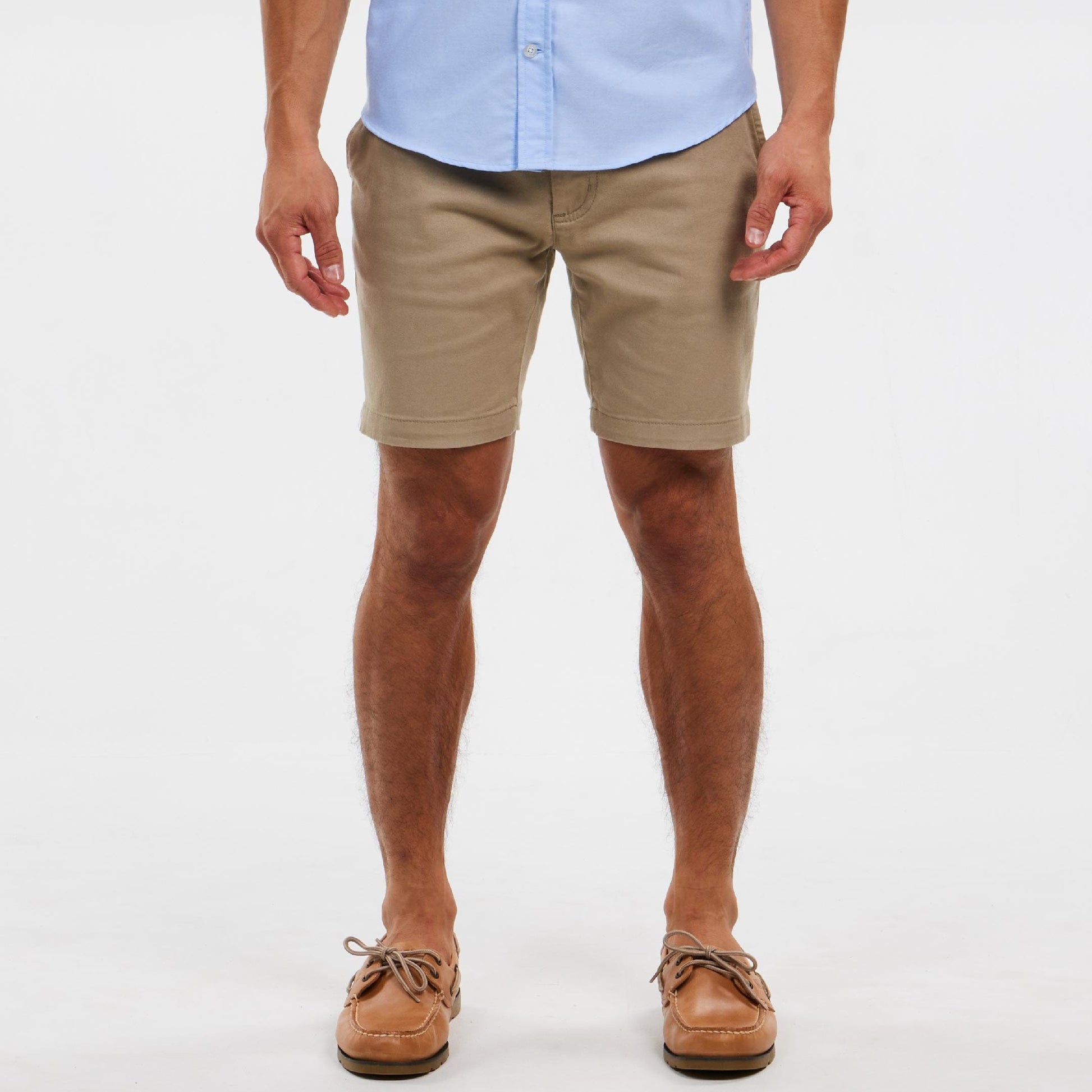 Vintage Khaki Lightweight Stretch Chino Short
