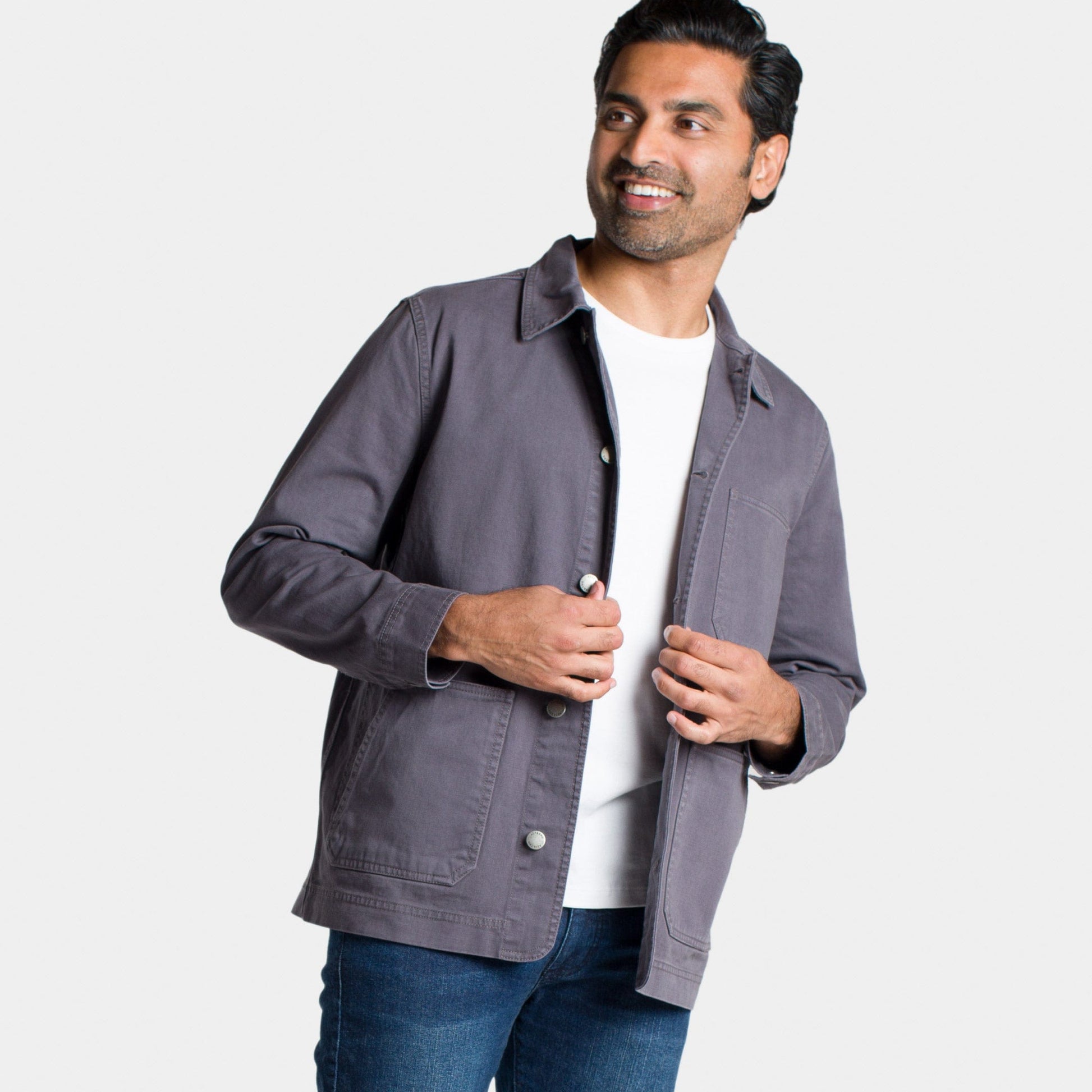 Charcoal Chore Jacket