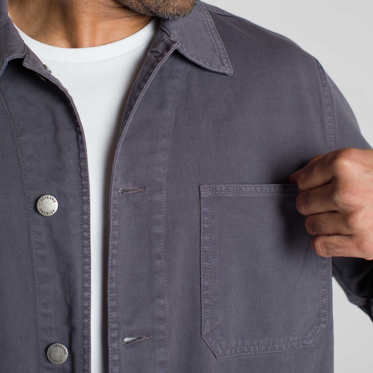 Charcoal Chore Jacket