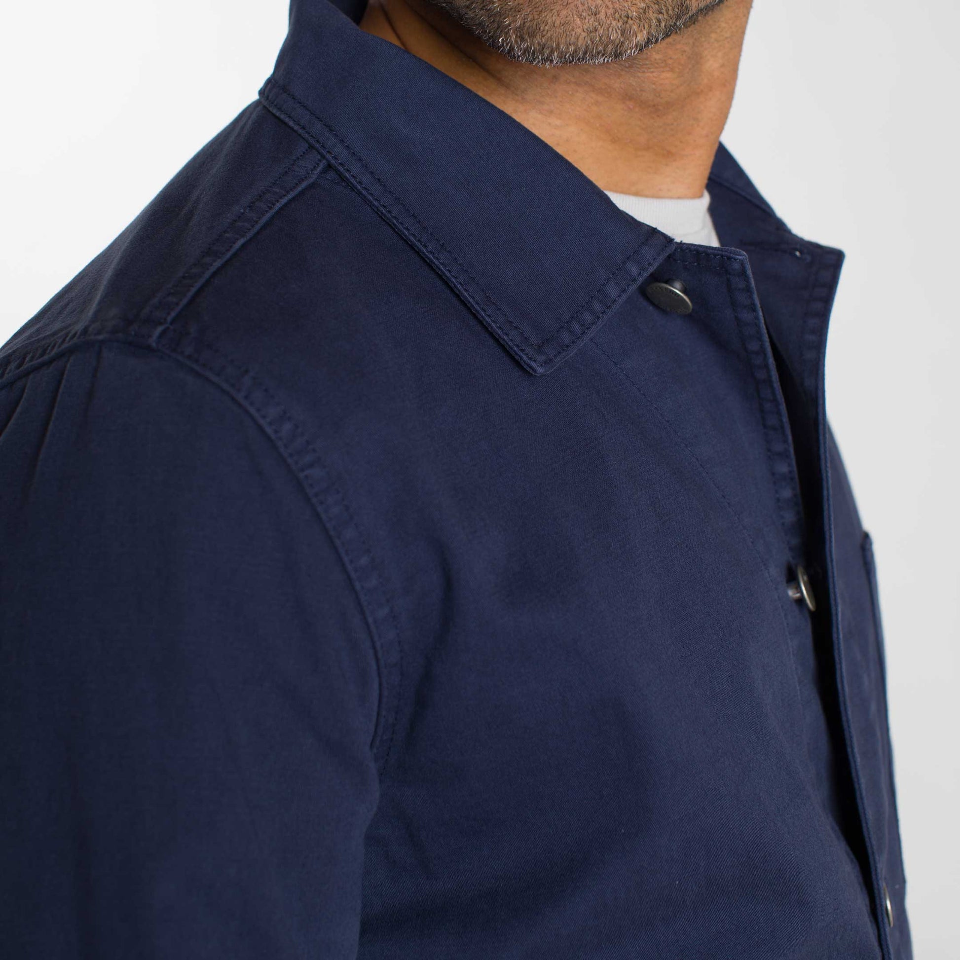 Navy Chore Jacket