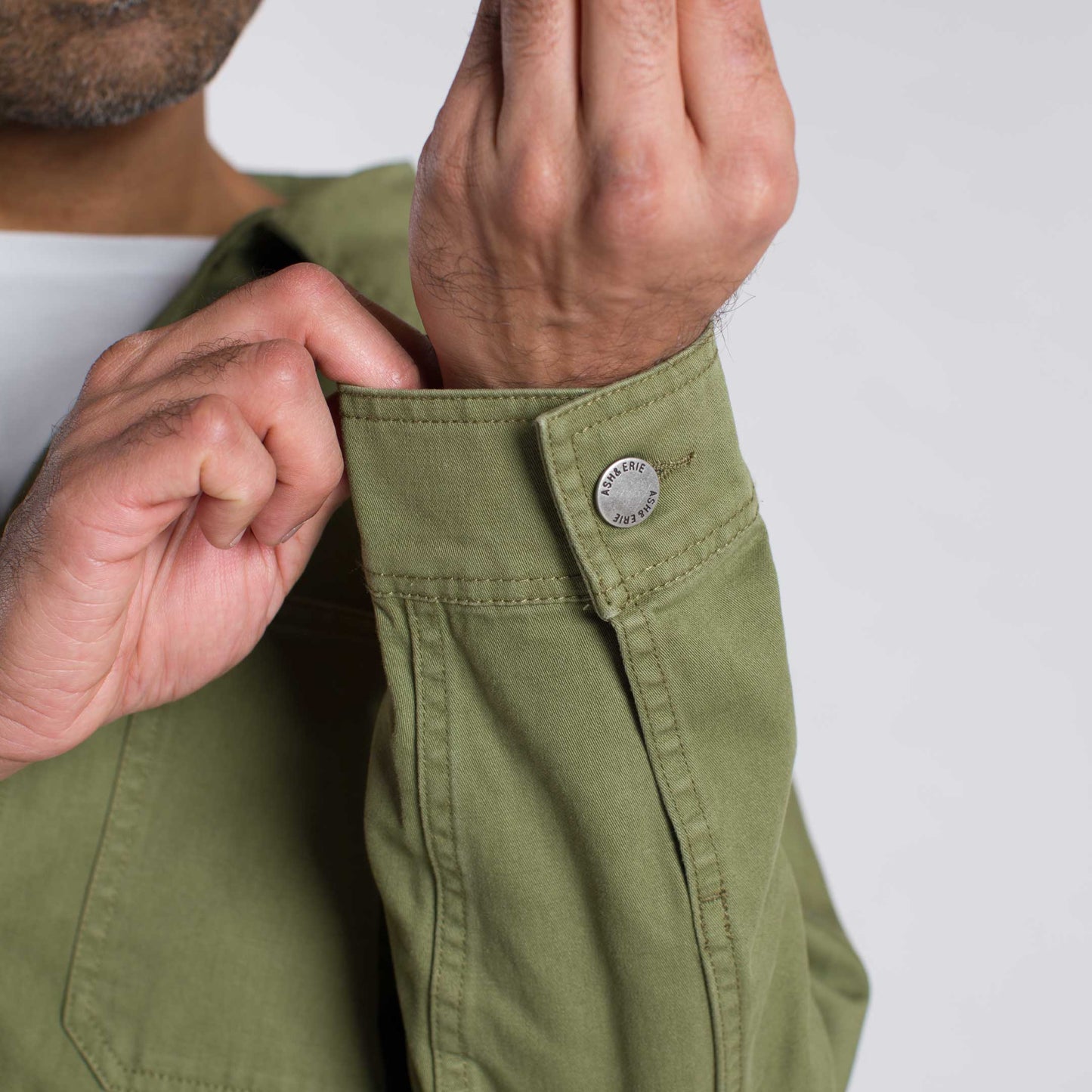 Olive Chore Jacket