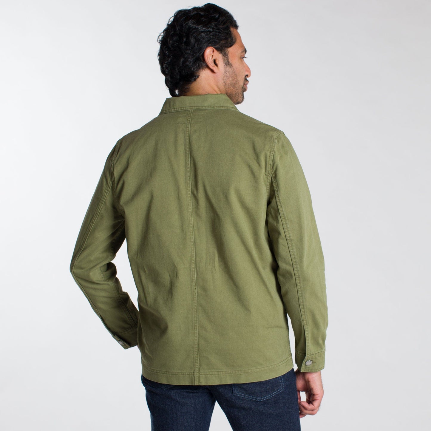 Olive Chore Jacket