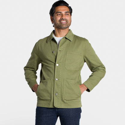 Olive Chore Jacket