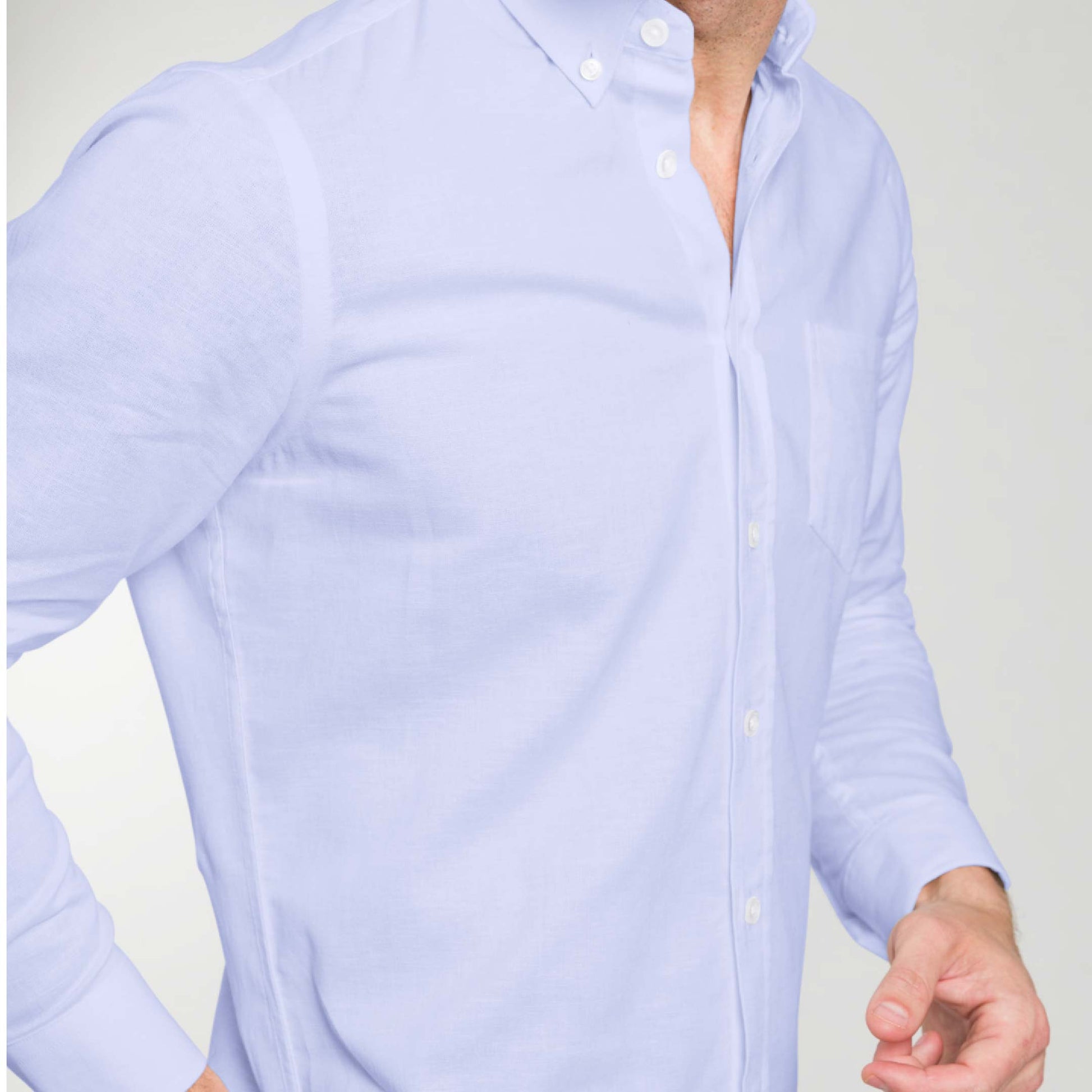 Blue Linen Shirt