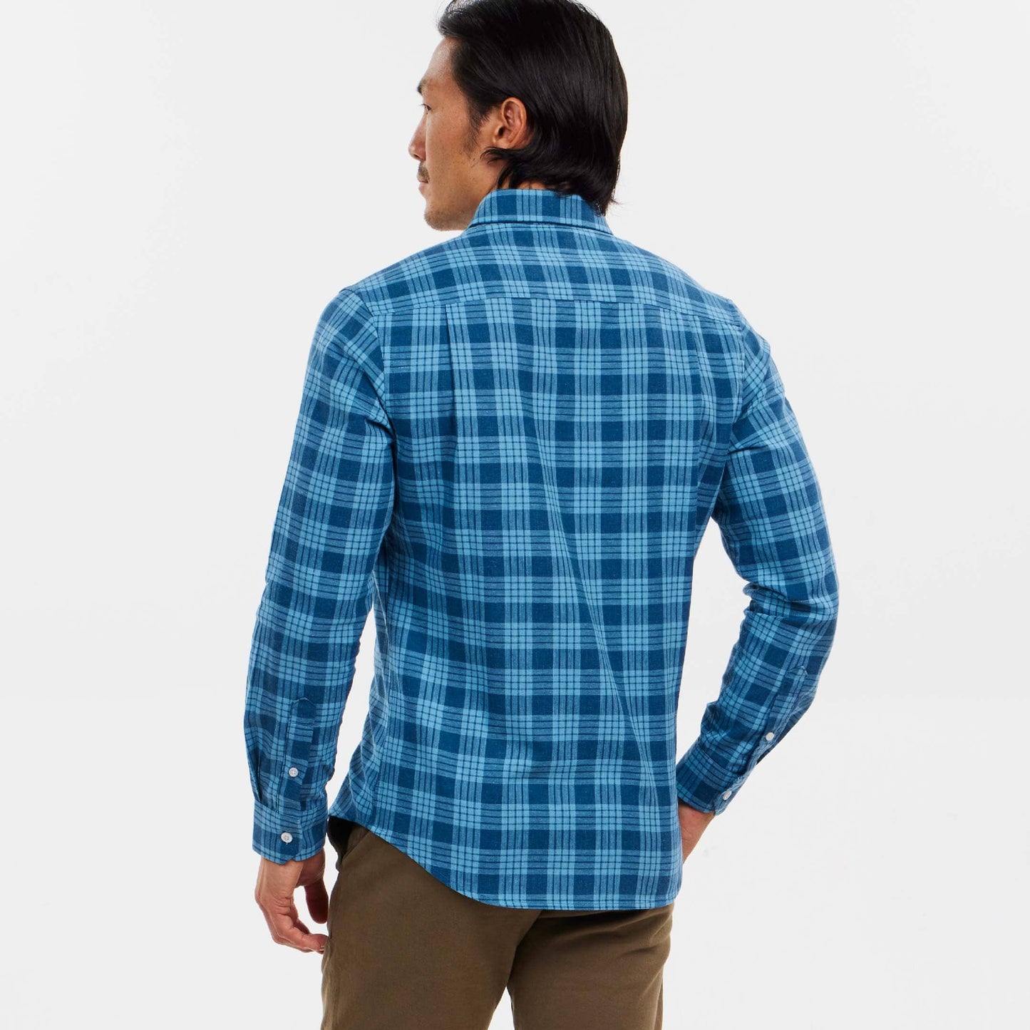 Horizon Plaid Linen Shirt