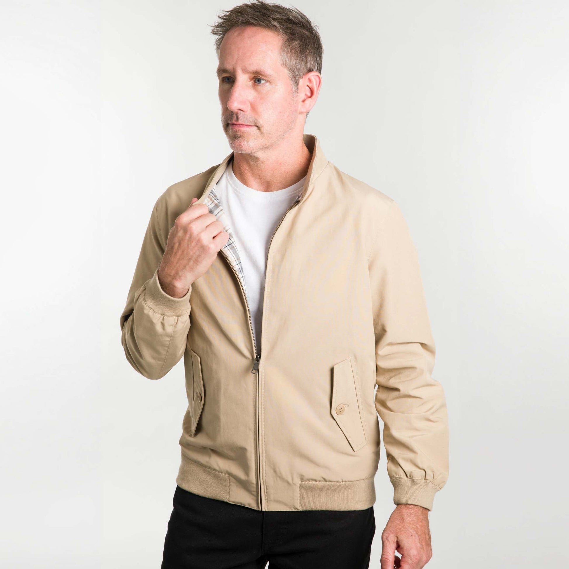 Khaki Harrington Jacket