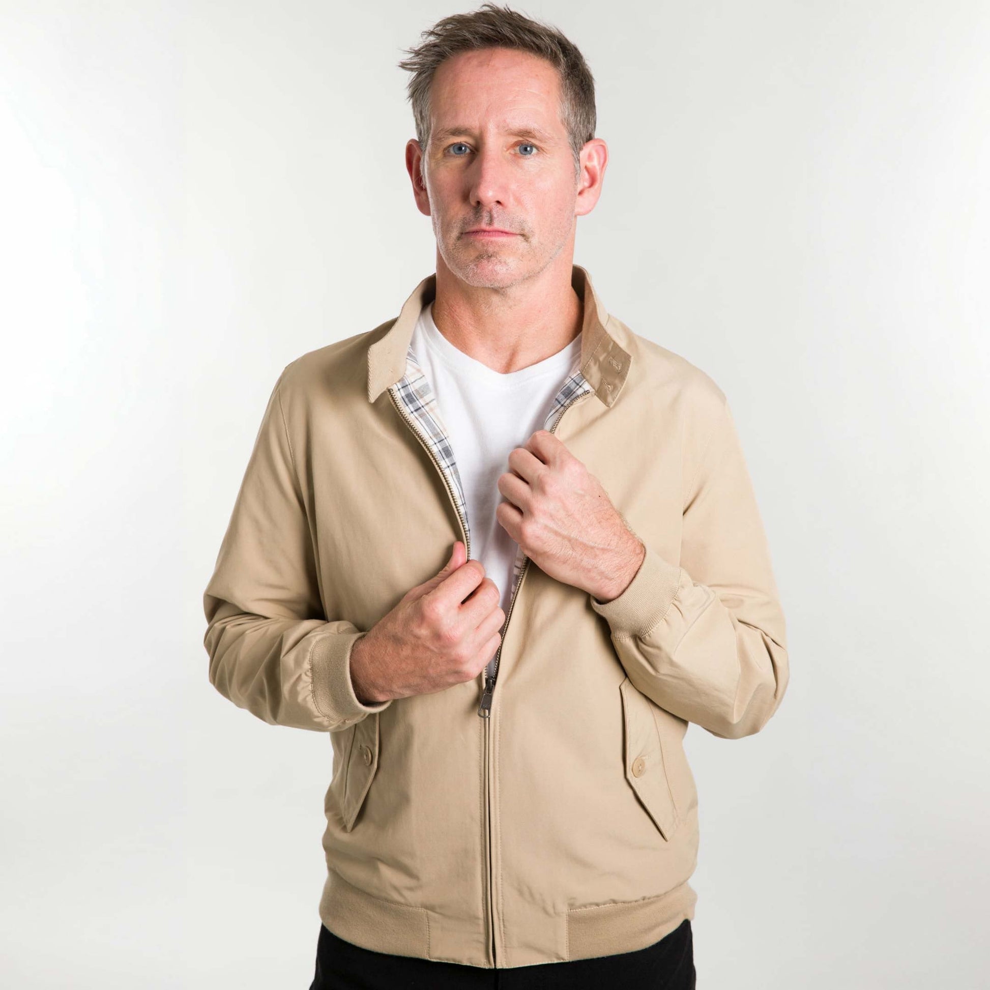 Khaki Harrington Jacket