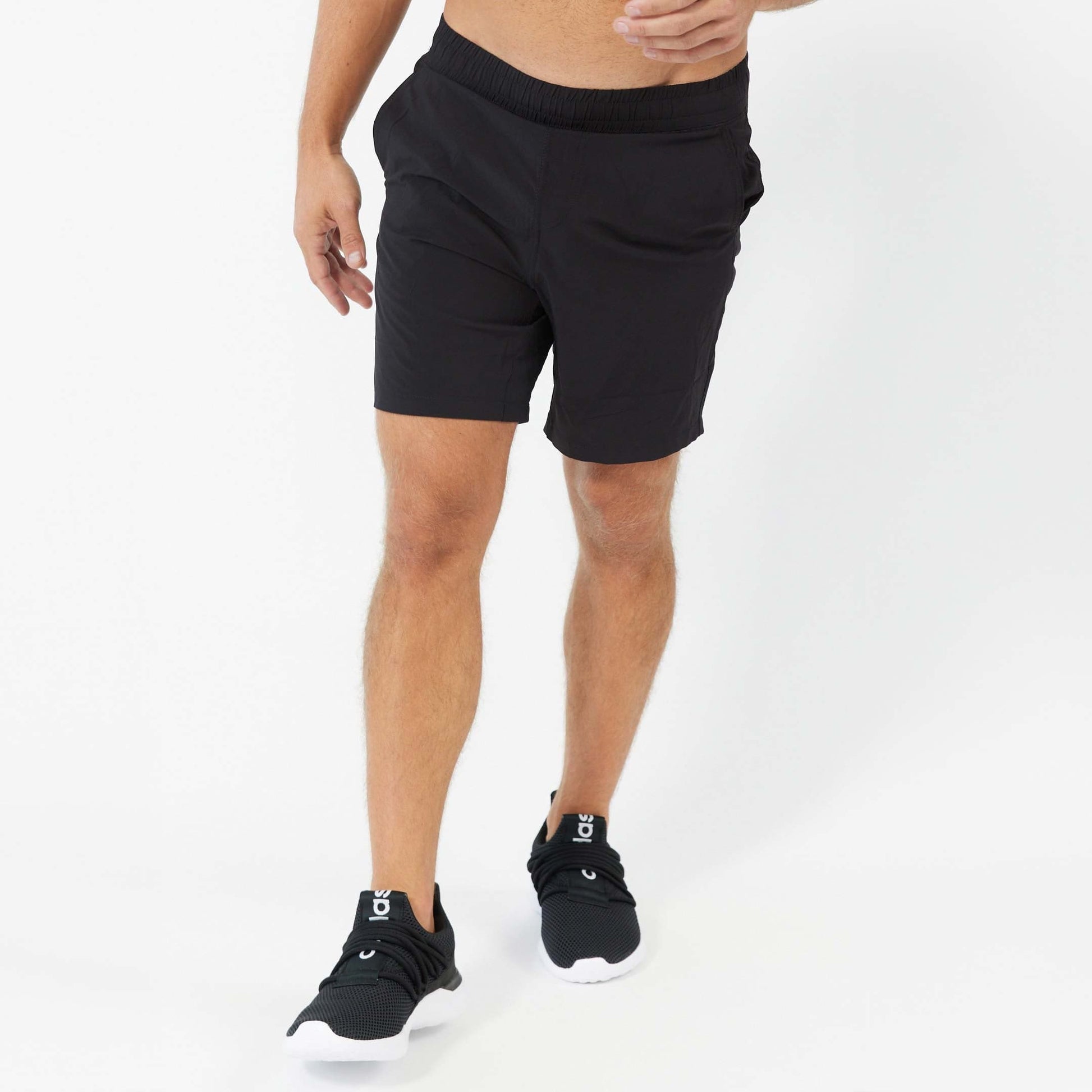 Black Hybrid Shorts