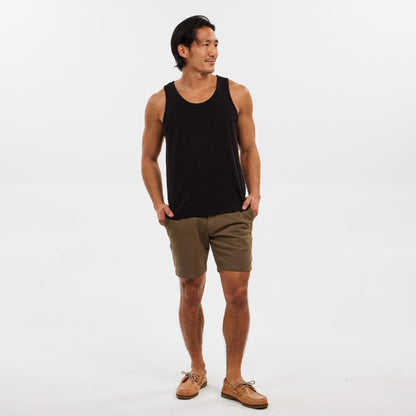 Washed Black Lightweight Tank