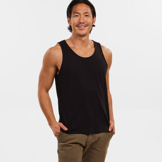 Washed Black Lightweight Tank