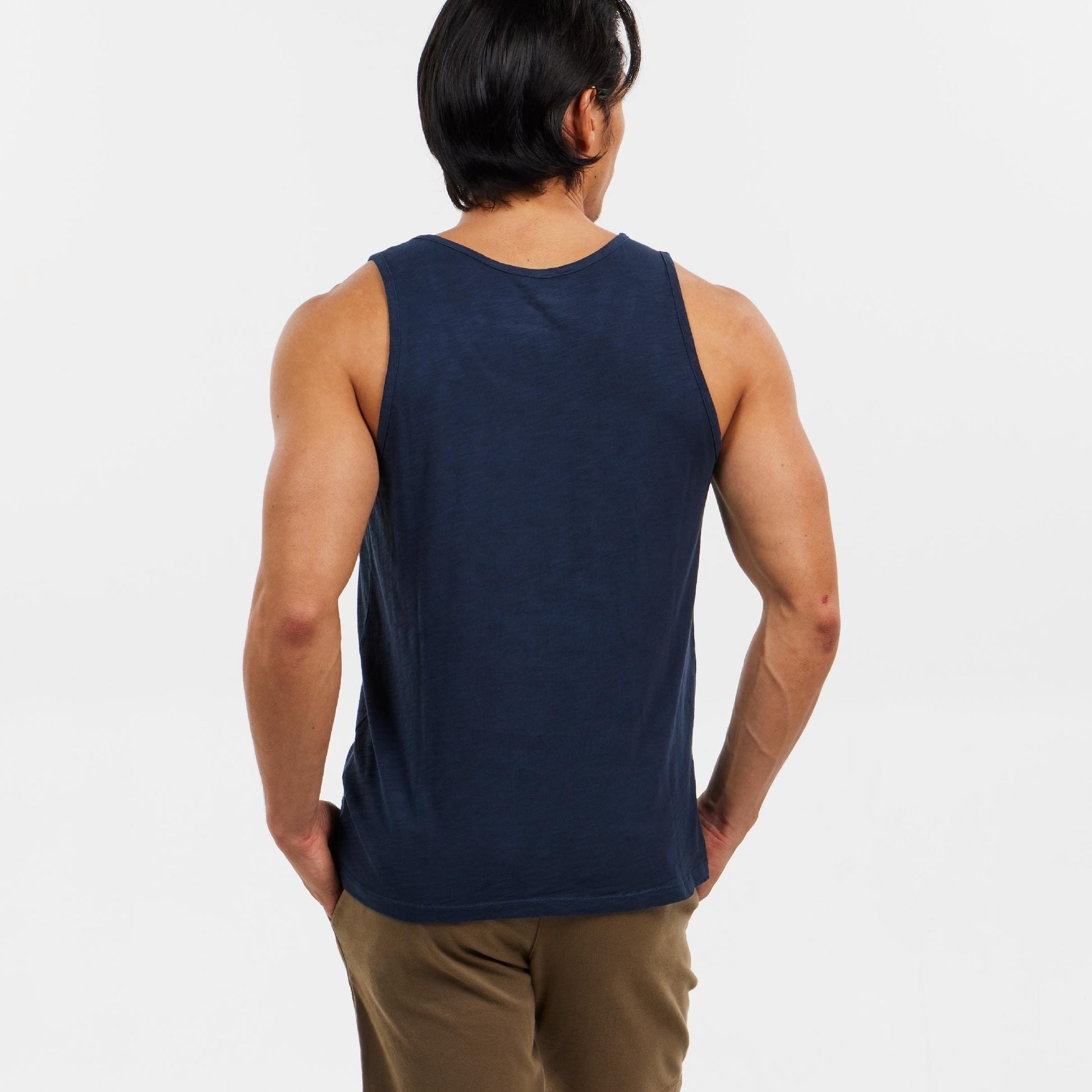 Washed Navy Lightweight Tank