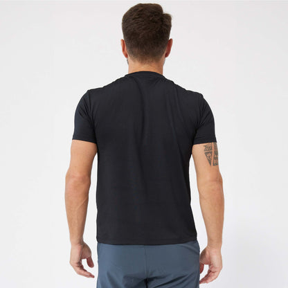 Black Hybrid Ultralight Tee