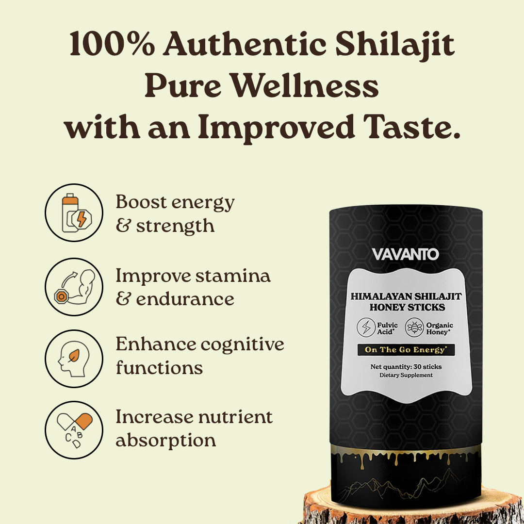 Himalayan Shilajit Honey Sticks Free