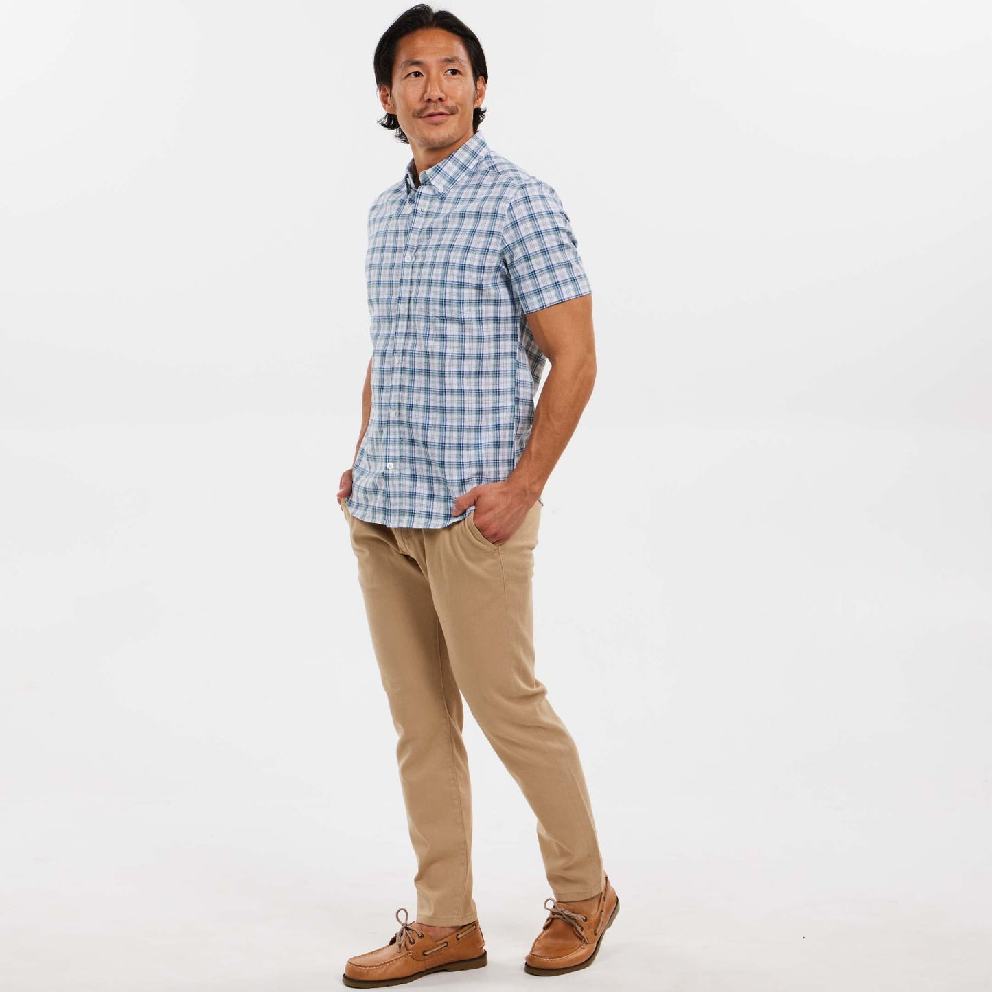 Riverfront Linen Short Sleeve Shirt