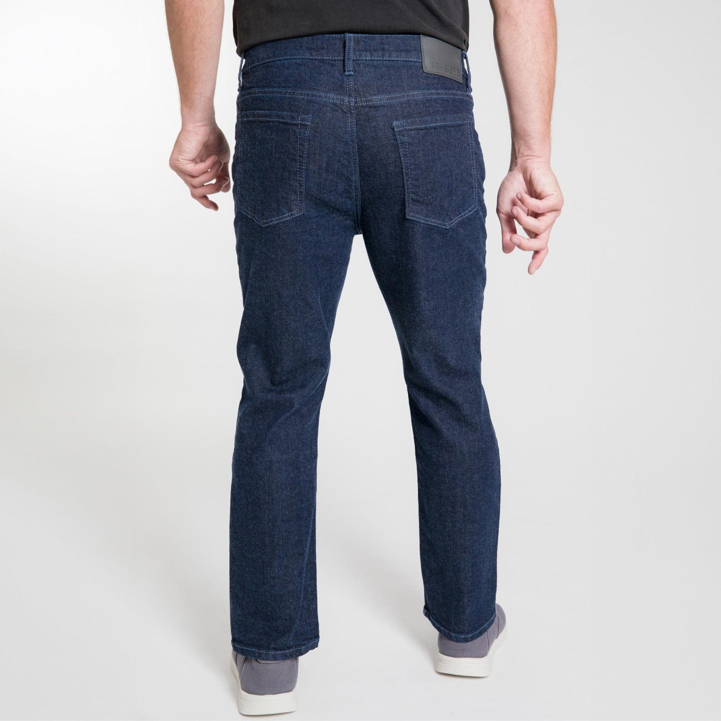 Straight Fit Indigo Wash Essential Jeans