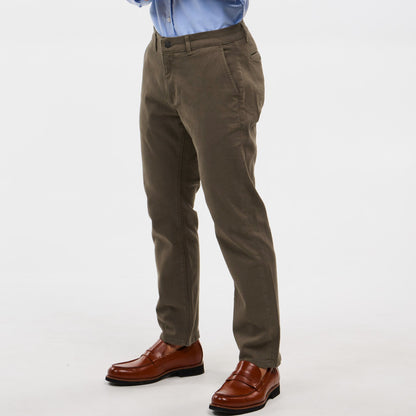 Straight Fit Birch Washed Stretch Chino