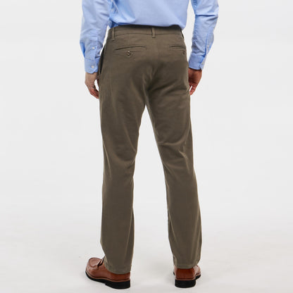 Straight Fit Birch Washed Stretch Chino