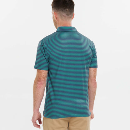 Cayman Stripes Tech Polo