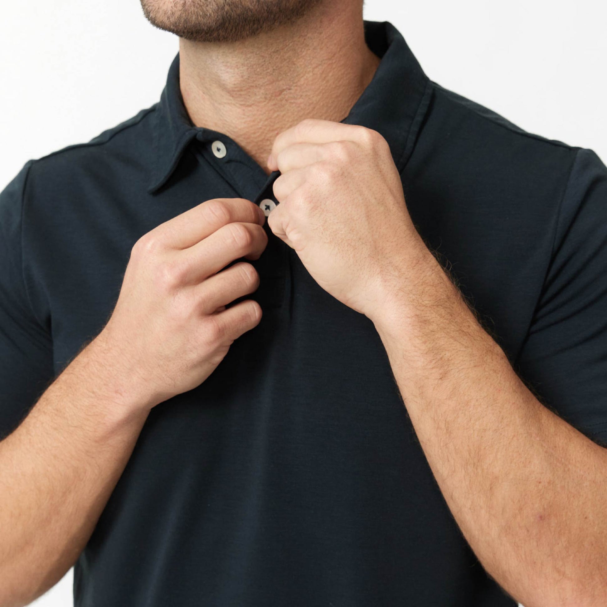 Charcoal Tech Polo