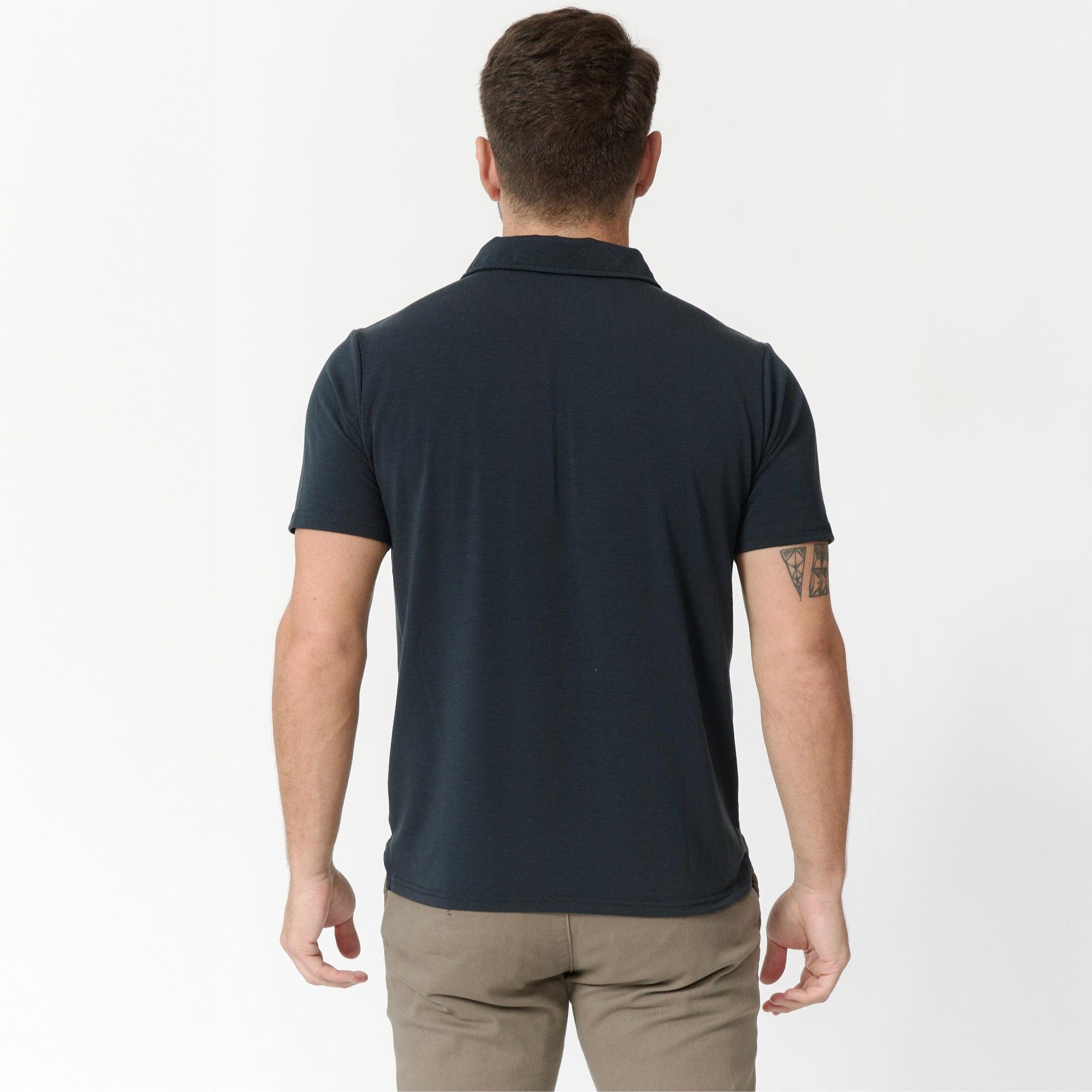 Charcoal Tech Polo