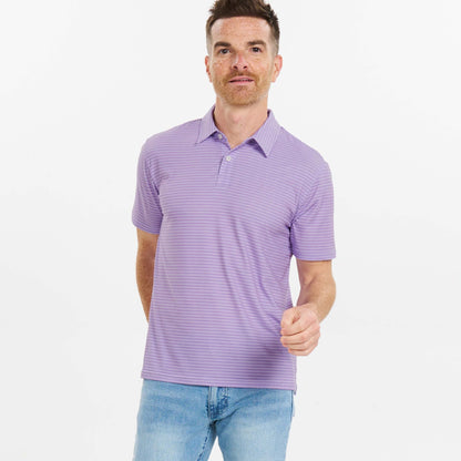 Concord Stripes Tech Polo