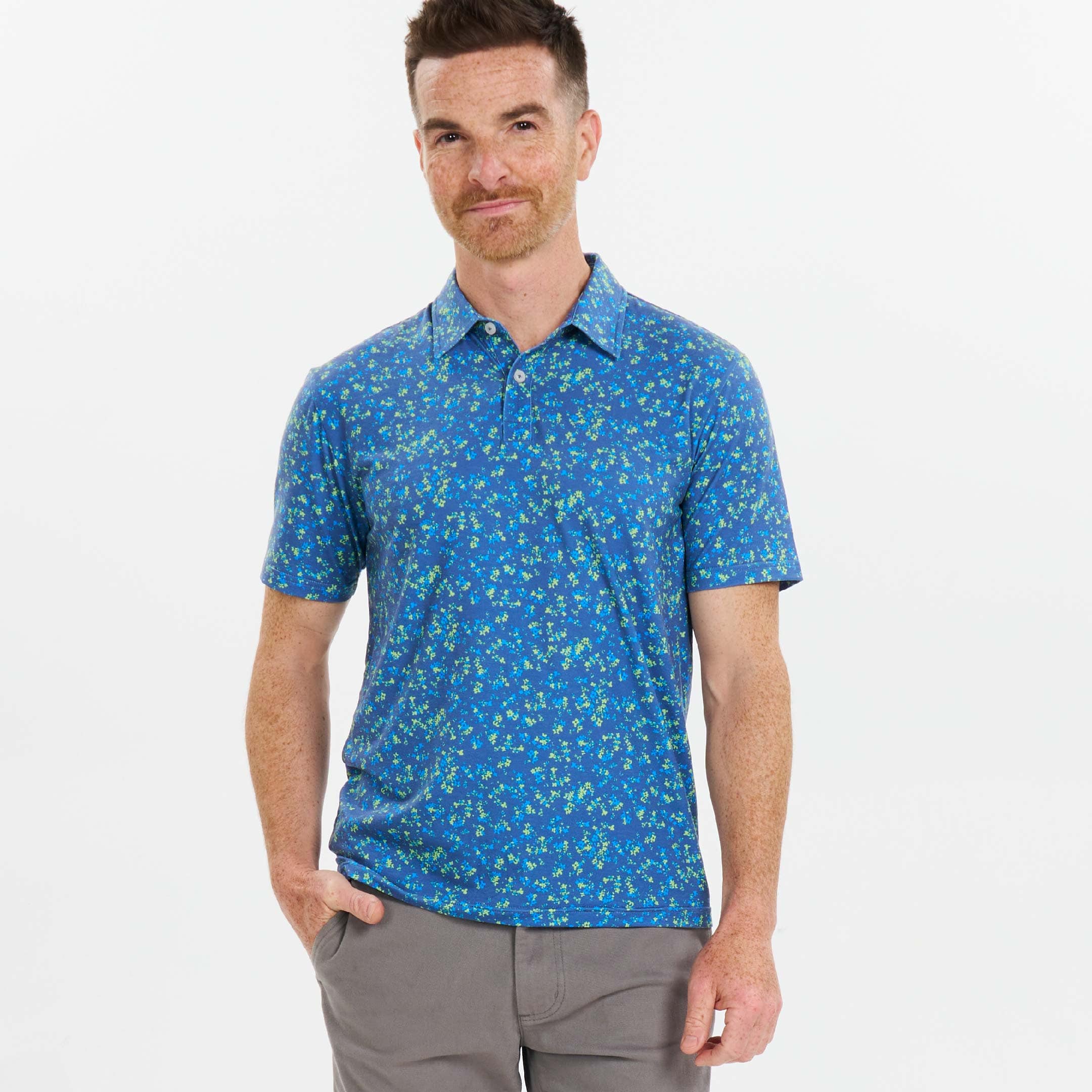 Garden Party Tech Polo