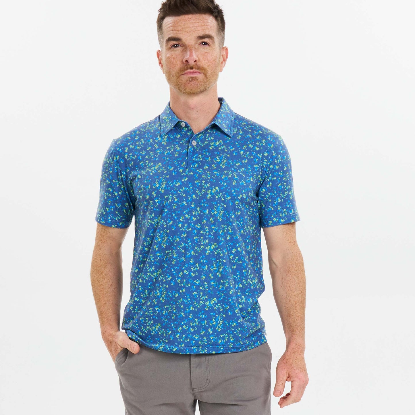 Garden Party Tech Polo