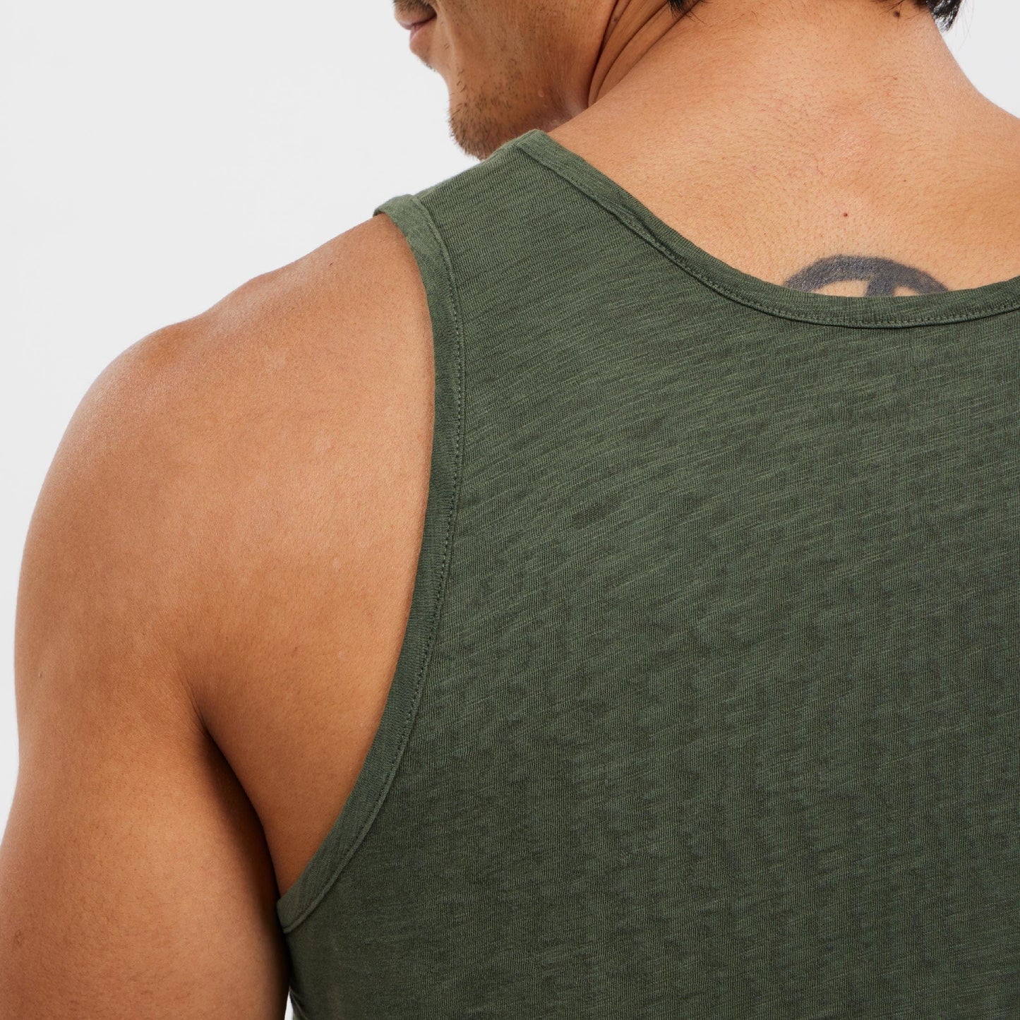 Washed Green Lightweight Tank